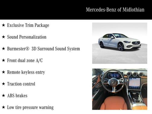 2025 Mercedes-Benz C-Class C 300 4MATIC