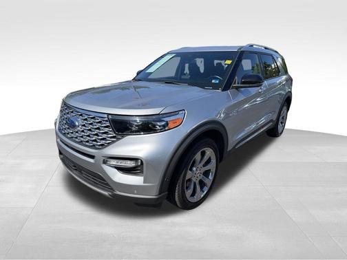 Iconic Silver Metallic 2020 Ford Explorer Platinum