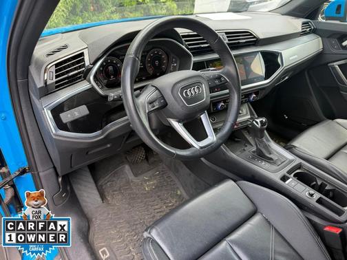 Turbo Blue 2023 Audi Q3 45 S line Premium