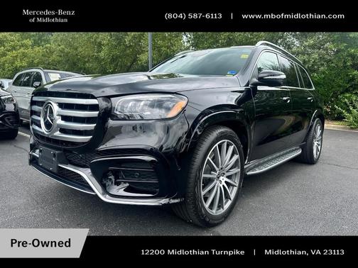 Black 2026 Mercedes-Benz GLS 450 4MATIC