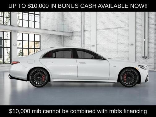 MANUFAKTUR Moonlight White Metallic 2026 Mercedes-Benz AMG S 63 E Base