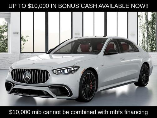 MANUFAKTUR Moonlight White Metallic 2026 Mercedes-Benz AMG S 63 E Base