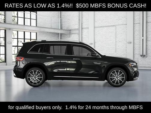 Midnight Black 2026 Mercedes-Benz AMG GLB 35 Base