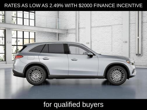 Cirrus Silver Metallic 2026 Mercedes-Benz GLC 300 Base 4MATIC