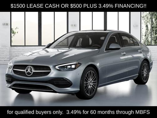 Cirrus Silver Metallic 2026 Mercedes-Benz C-Class C 300 4MATIC