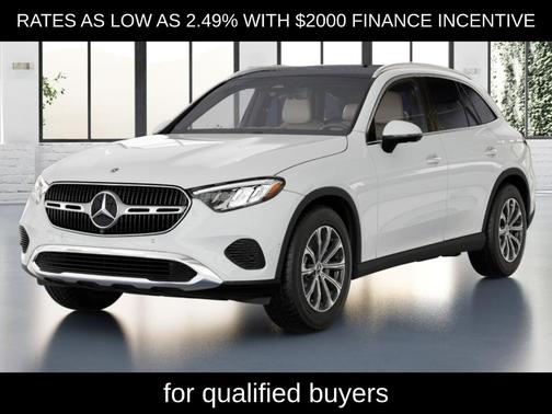 Polar White 2026 Mercedes-Benz GLC 300 Base 4MATIC
