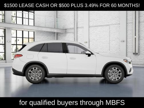 Polar White 2026 Mercedes-Benz GLC 300 Base 4MATIC