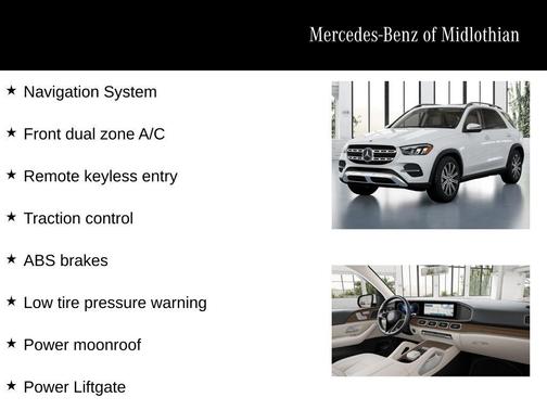 2026 Mercedes-Benz GLE 350 Base 4MATIC