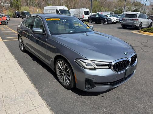 Bluestone Metallic 2021 BMW 530 i xDrive