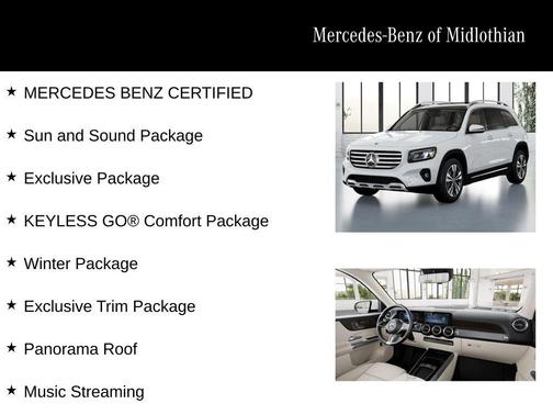 Polar White 2026 Mercedes-Benz GLB 250 Base 4MATIC