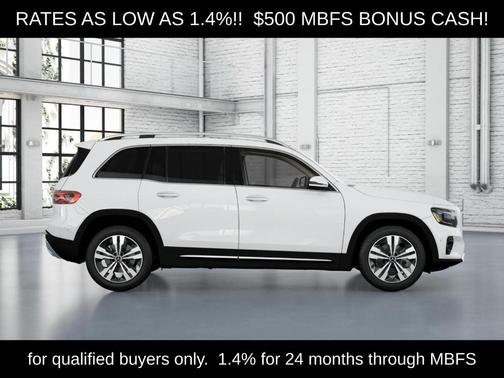 Polar White 2026 Mercedes-Benz GLB 250 Base 4MATIC