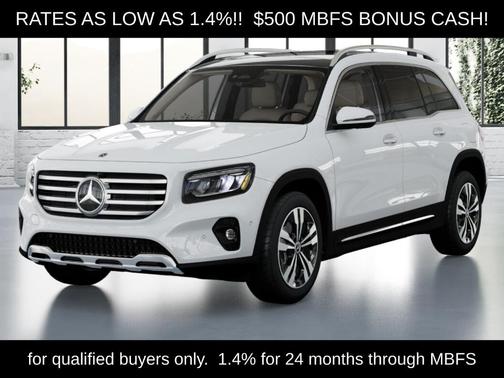 Polar White 2026 Mercedes-Benz GLB 250 Base 4MATIC