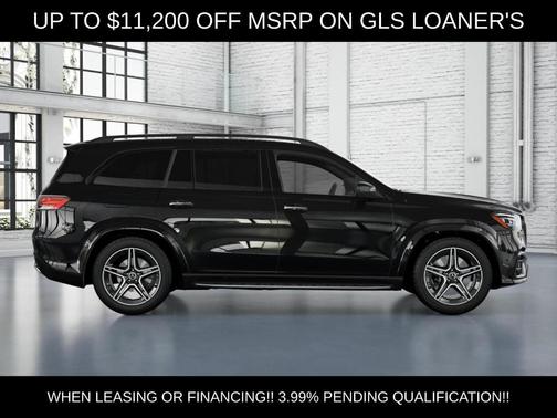 Black 2026 Mercedes-Benz GLS 450 4MATIC