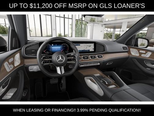 Black 2026 Mercedes-Benz GLS 450 4MATIC