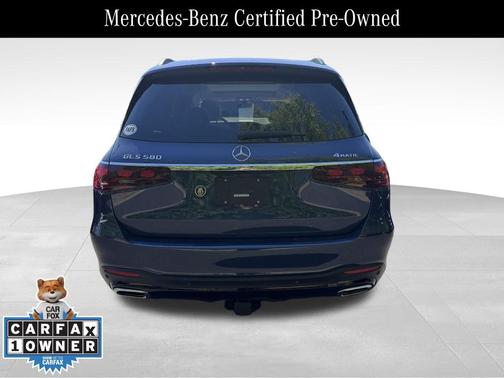 Twilight Blue Metallic 2024 Mercedes-Benz GLS 580 Base 4MATIC
