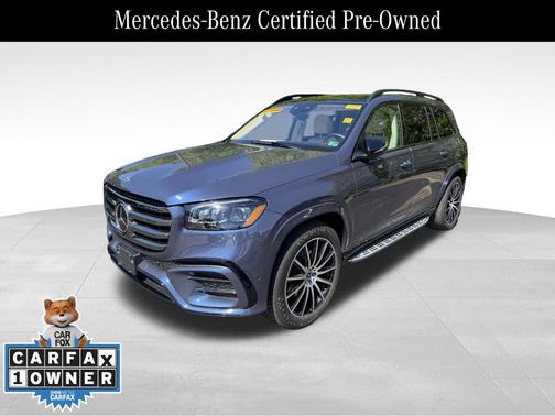 Twilight Blue Metallic 2024 Mercedes-Benz GLS 580 Base 4MATIC