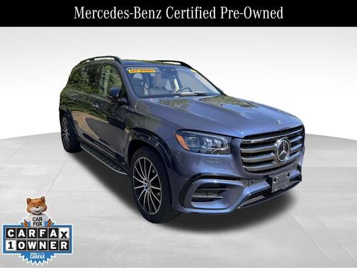 Twilight Blue Metallic 2024 Mercedes-Benz GLS 580 Base 4MATIC