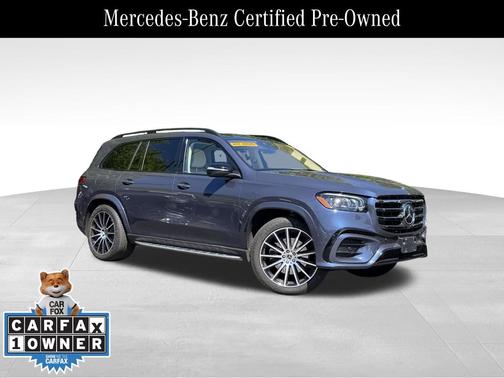 Twilight Blue Metallic 2024 Mercedes-Benz GLS 580 Base 4MATIC