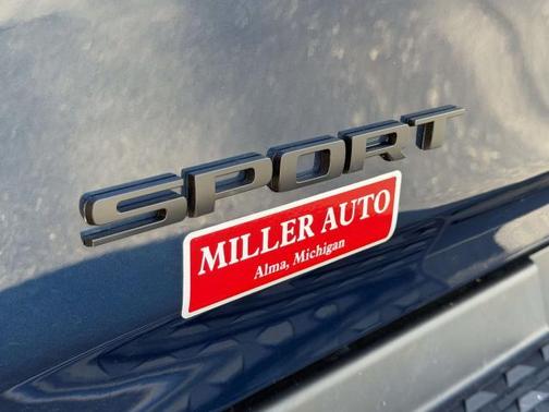 Blue 2021 RAM 1500 Sport