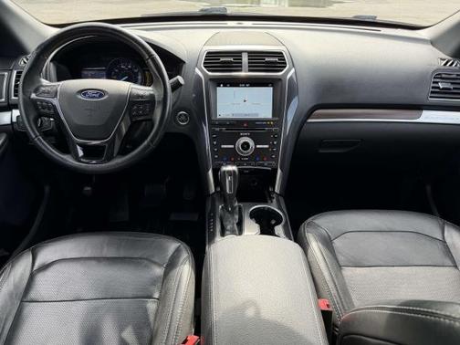 Blue 2018 Ford Explorer Limited