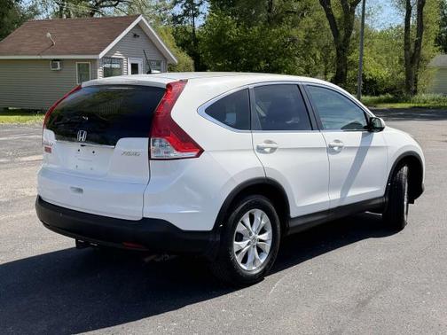 White 2012 Honda CR-V EX-L