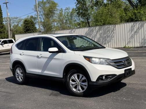 White 2012 Honda CR-V EX-L