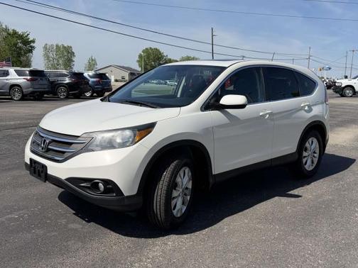 White 2012 Honda CR-V EX-L