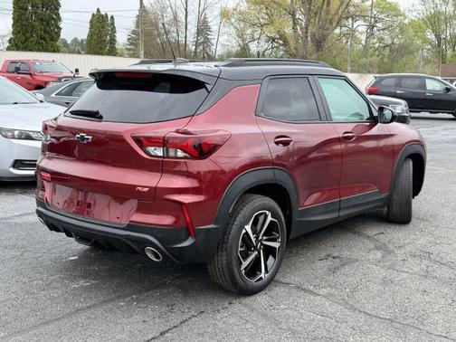 Maroon 2022 Chevrolet Trailblazer RS