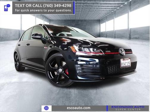 2016 Volkswagen Golf GTI 2.0T SE 4-Door