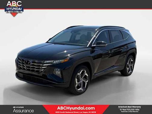 Black 2023 Hyundai TUCSON Limited