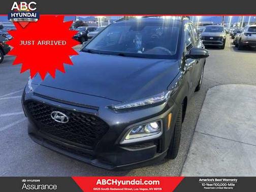 Gray 2021 Hyundai KONA SEL SUV