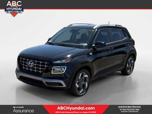 Black 2023 Hyundai VENUE SEL