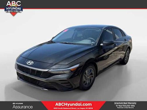 Black 2024 Hyundai ELANTRA SEL