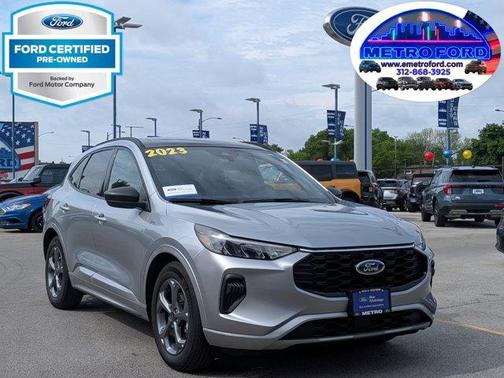 Iconic Silver Metallic 2023 Ford Escape ST-Line