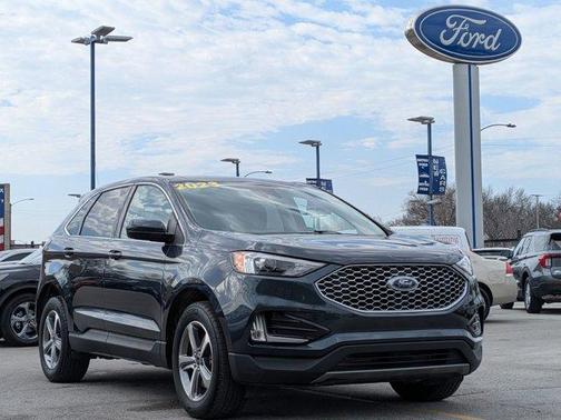 Stone Blue Metallic 2023 Ford Edge SEL