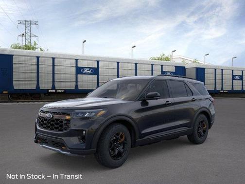 Agate Black Metallic 2026 Ford Explorer Tremor