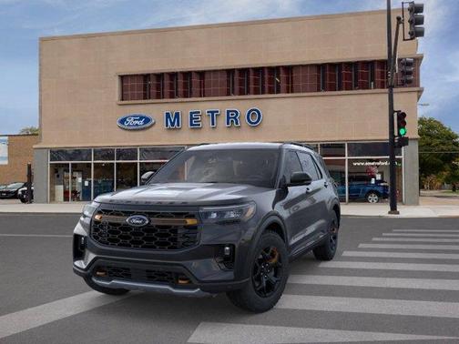 Agate Black Metallic 2026 Ford Explorer Tremor
