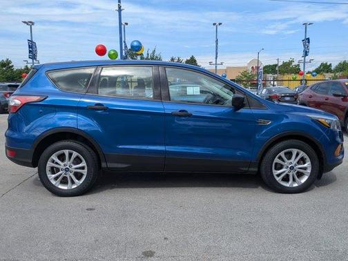 Lightning Blue Metallic 2018 Ford Escape S