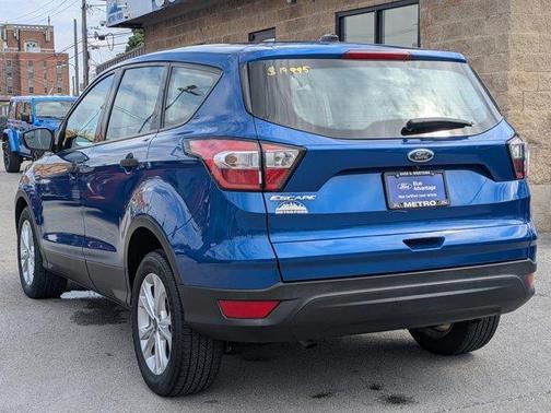 Lightning Blue Metallic 2018 Ford Escape S