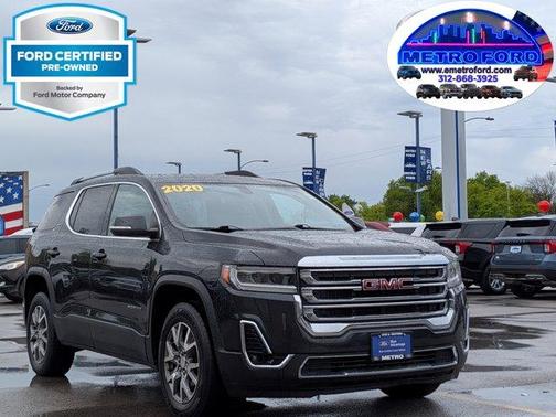 Carbon Black Metallic 2020 GMC Acadia SLT