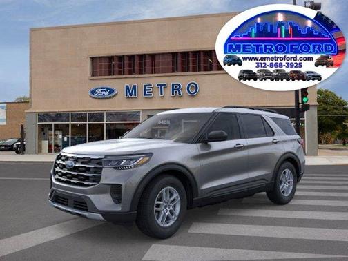 Carbonized Gray Metallic 2026 Ford Explorer Active