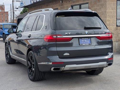 Arctic Gray Metallic 2019 BMW X7 xDrive40i