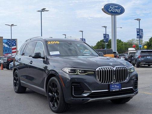 Arctic Gray Metallic 2019 BMW X7 xDrive40i