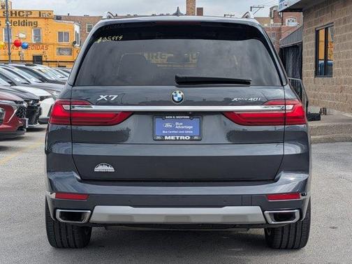 Arctic Gray Metallic 2019 BMW X7 xDrive40i