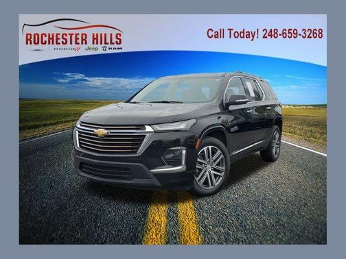 Black Metallic 2023 Chevrolet Traverse High Country