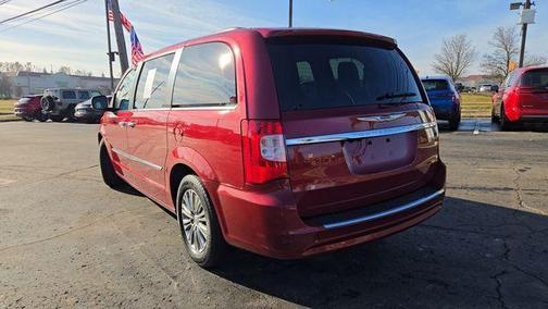 Deep Cherry Red Crystal 2016 Chrysler Town & Country Touring-L