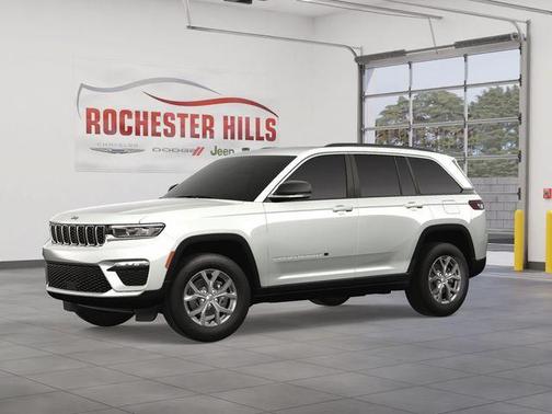 Bright White Clearcoat 2023 Jeep Grand Cherokee Limited