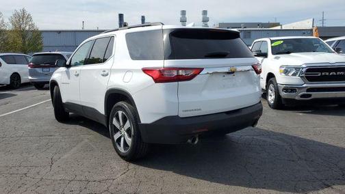 Summit White 2021 Chevrolet Traverse LT Leather