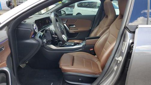Gray Metallic 2022 Mercedes-Benz AMG CLA 45 Base 4MATIC