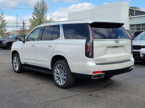 Crystal White 2021 Cadillac Escalade Premium Luxury